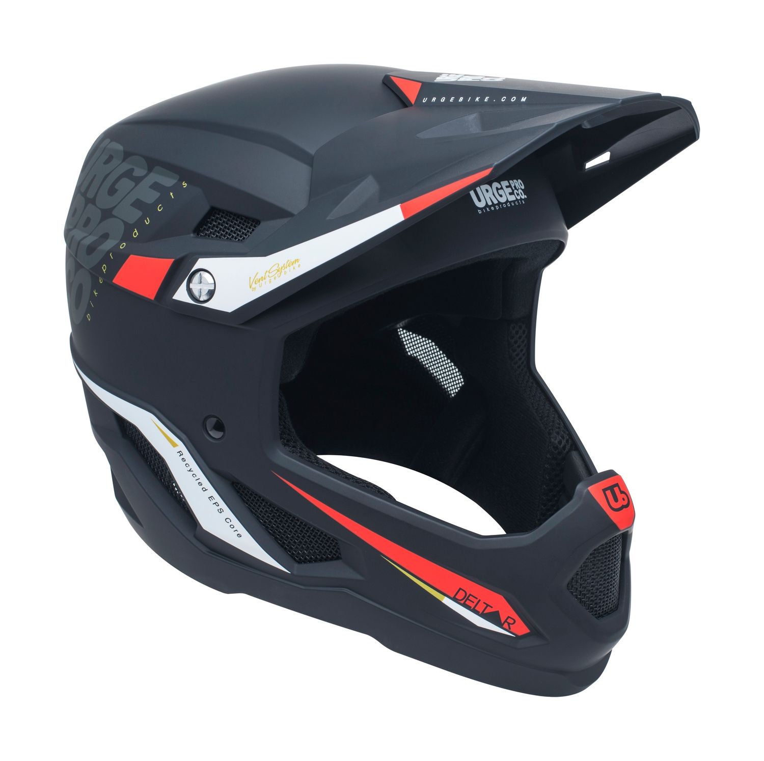 Urge Deltar Helmet, Colour: BLACK, Size: LARGE