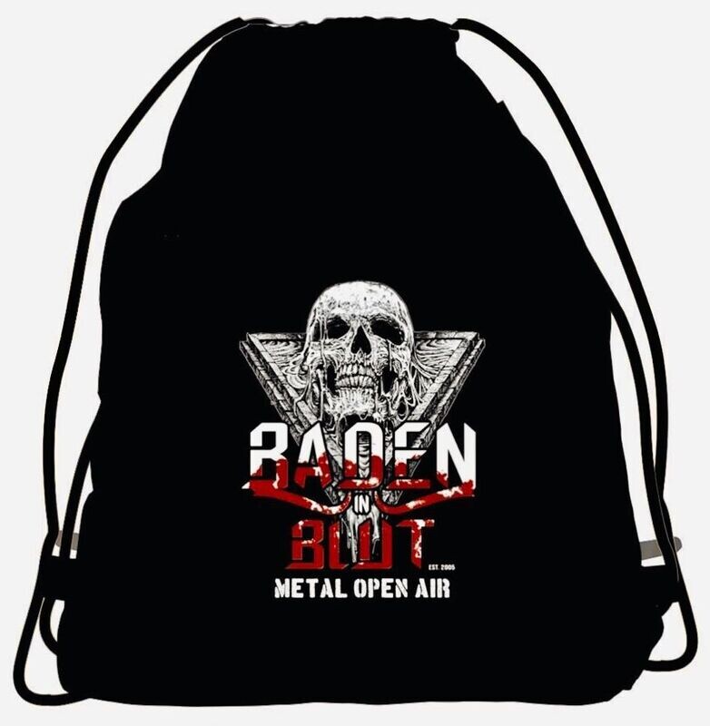 Baden in Blut Organic Gymbag Black on Black 13 L Baden in Blut Organic Gymbag Black on Black 13 L