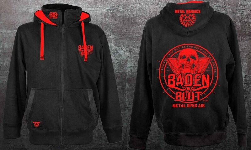 Baden in Blut Premium Zipper Red Black Limited Edition (last 18 pcs) Baden in Blut Premium Zipper Red Black Limited Edition (last 18 pcs)