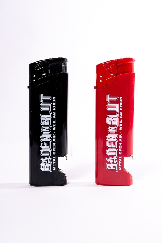 Baden in Blut lighter incl. beer opener red/black Baden in Blut lighter incl. beer opener red/black