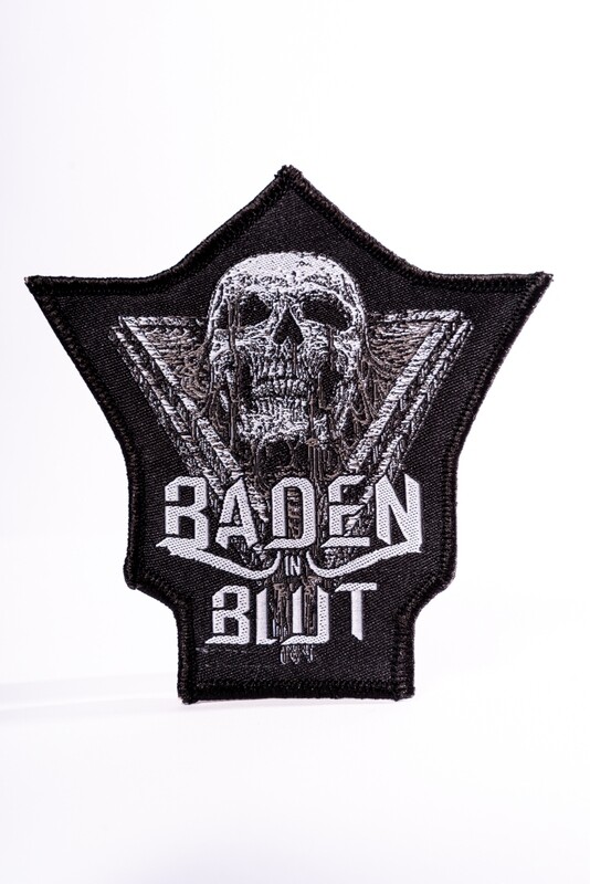 Baden in Blut Skull SHAPE Patch 10 x 10 cm Baden in Blut Skull SHAPE Patch 10 x 10 cm