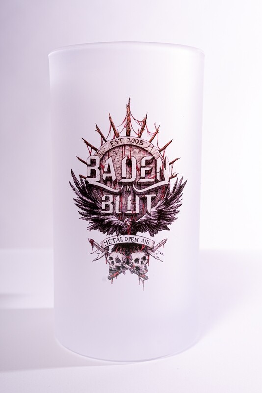 Baden in Blut beer glass 0.4 L Baden in Blut beer glass 0.4 L