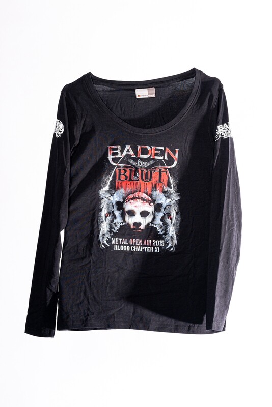 Baden in Blut 2015 Festival Girlie Longsleeve Baden in Blut 2015 Festival Girlie Longsleeve