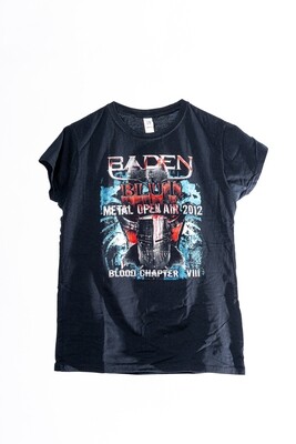 Baden in Blut 2012 Girlie Festival Shirt