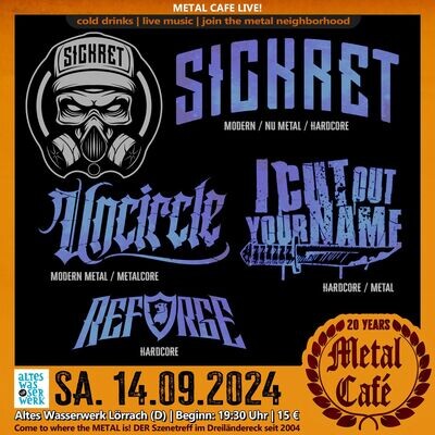 E-Ticket Metal Café 14.09.2024