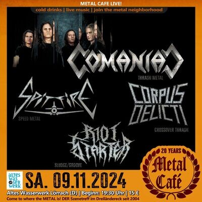E-Ticket Metal Café 09.11.2024
