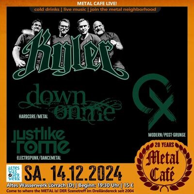 E-Ticket Metal Café 14.12.2024
