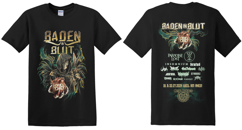 Baden in Blut 2024 - Shirt Men Print Festival Baden in Blut 2024 - Shirt Men Print Festival