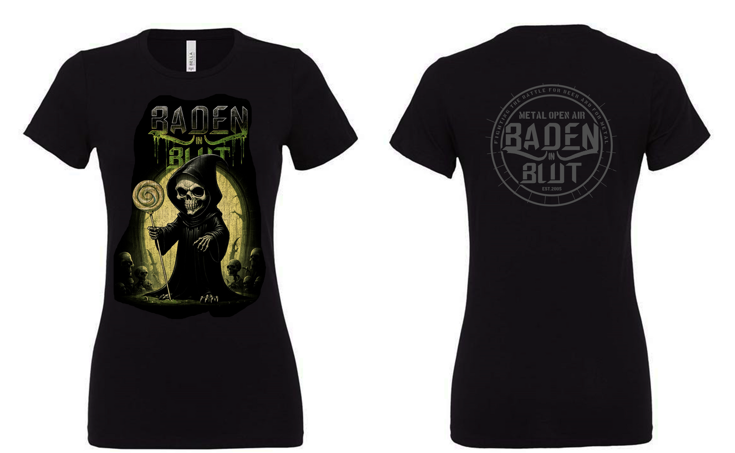Baden in Blut 2024 - Girlie T-Shirt Print Lolli Reaper