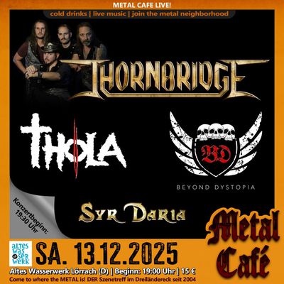 E-Ticket Metal Café 13.12.2025