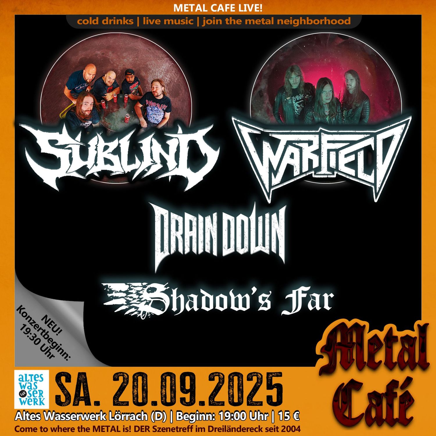 E-Ticket Metal Café 20.09.2025