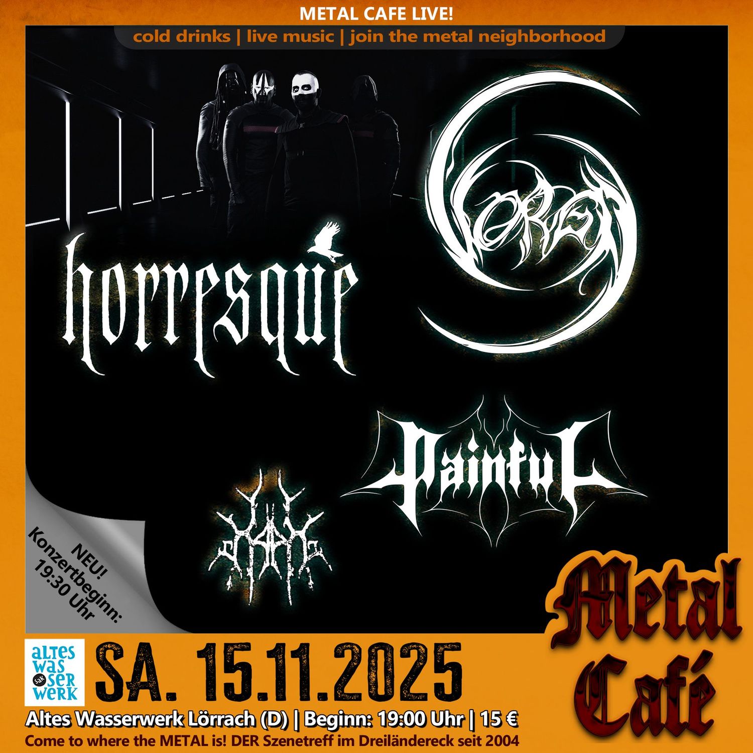 E-Ticket Metal Café 15.11.2025