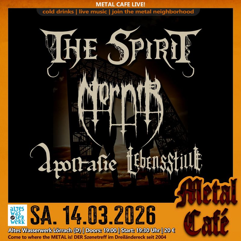 E-Ticket Metal Café 14.03.2026