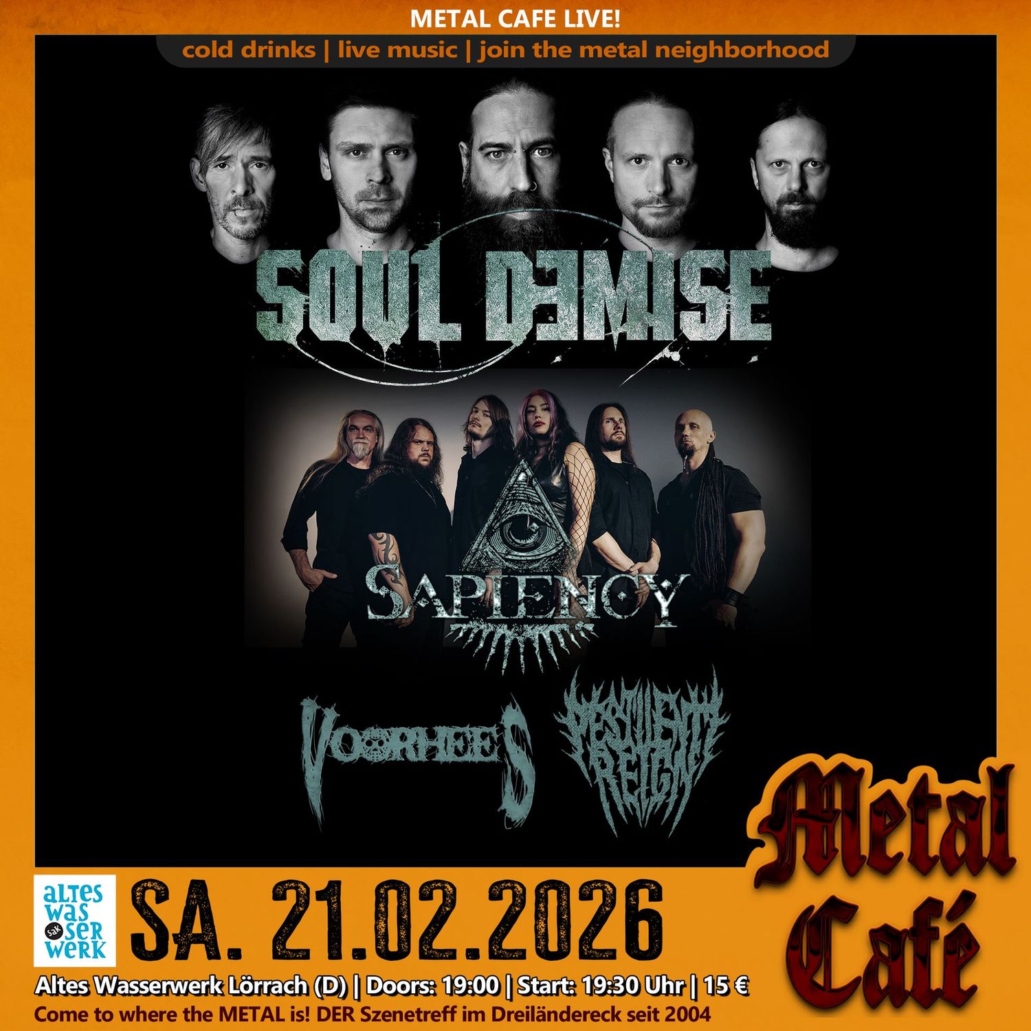 E-Ticket Metal Café 21.02.2026