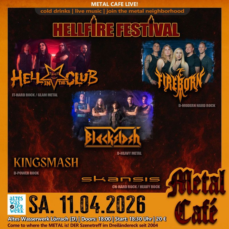 E-Ticket Metal Café 11.04.2026