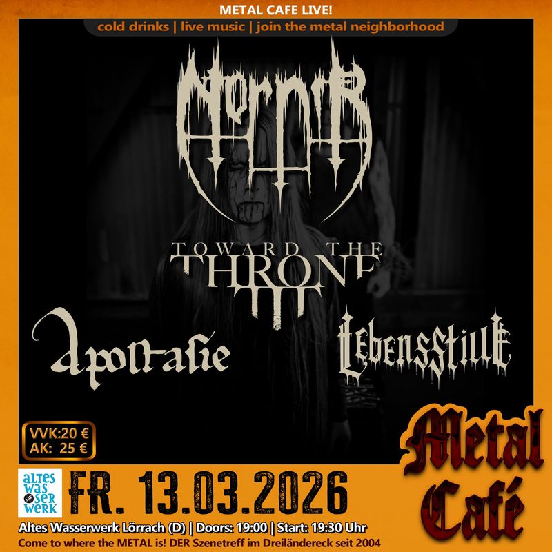 E-Ticket Metal Café 13.03.2026 E-Ticket Metal Café 13.03.2026