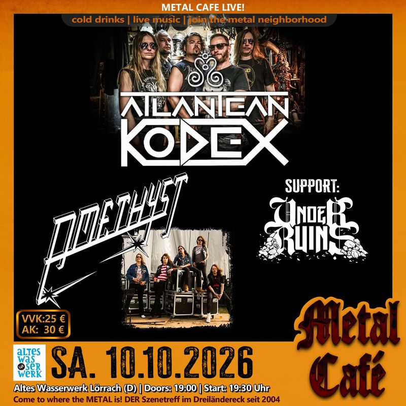 E-Ticket Metal Café 10.10.2026 E-Ticket Metal Café 10.10.2026