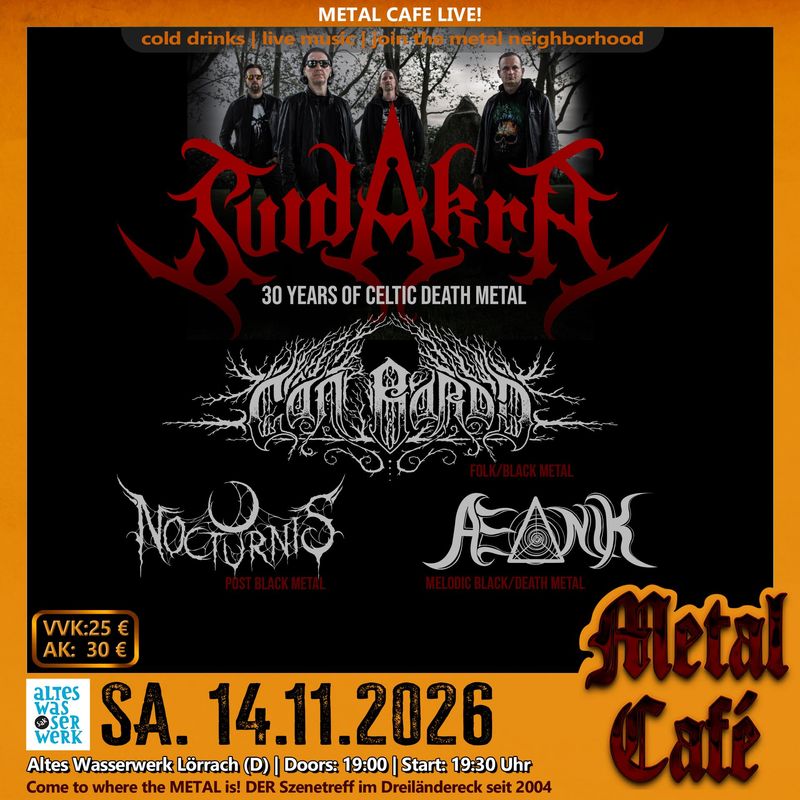 E-Ticket Metal Café 14.11.2026 E-Ticket Metal Café 14.11.2026
