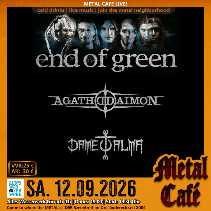 E-Ticket Metal Café 12.09.2026 E-Ticket Metal Café 12.09.2026