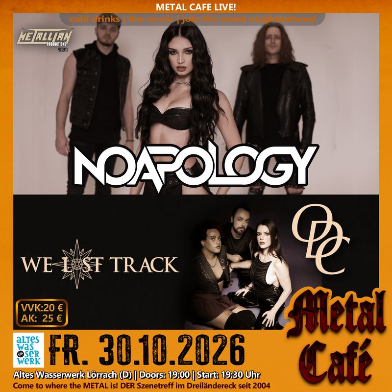 E-Ticket Metal Café 30.10.2026
