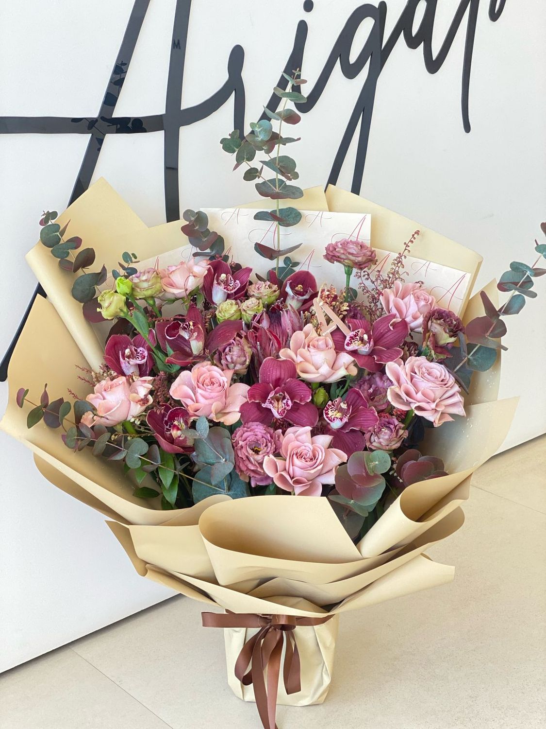 Purple warm bouquet