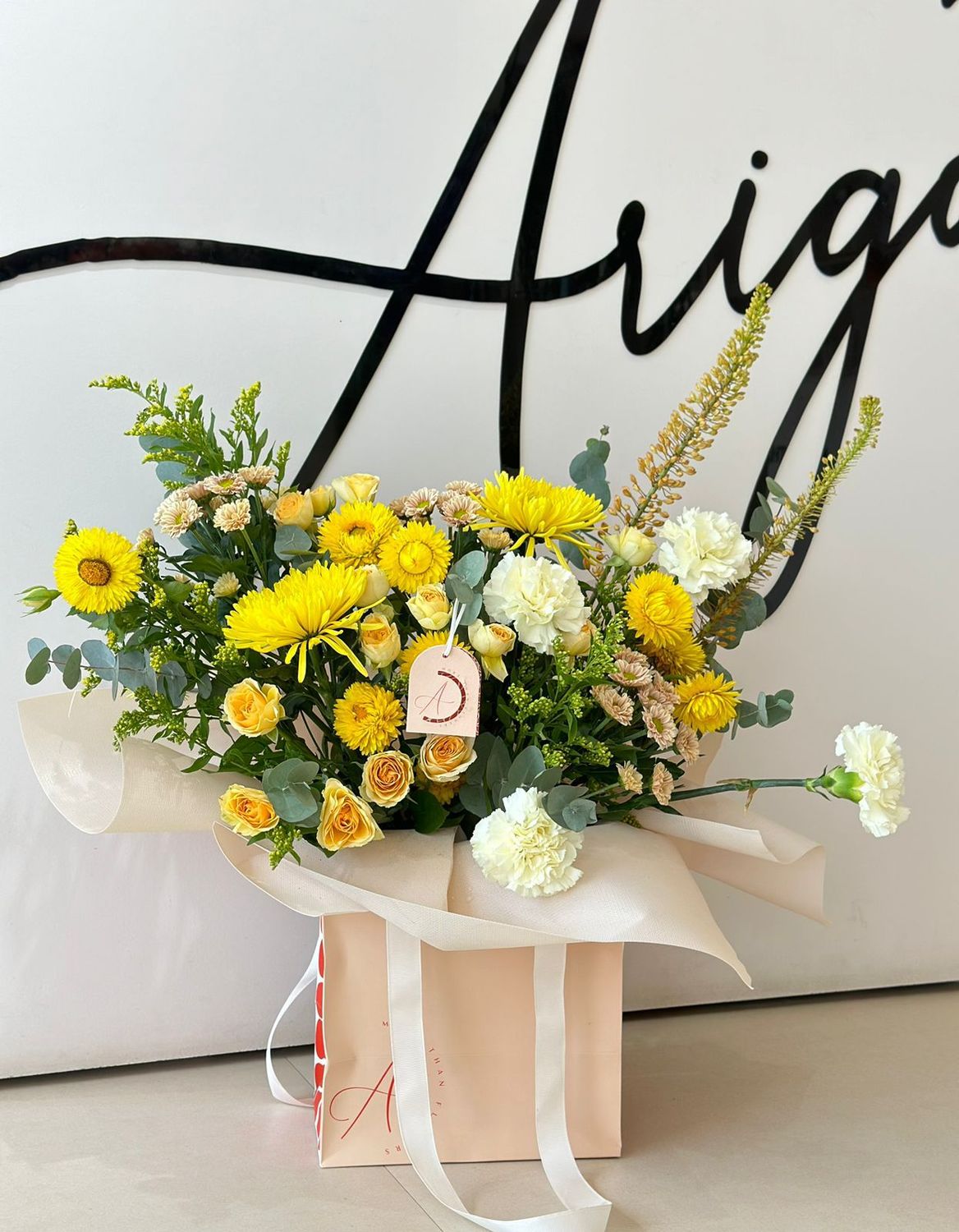 Yellow Flower Bag