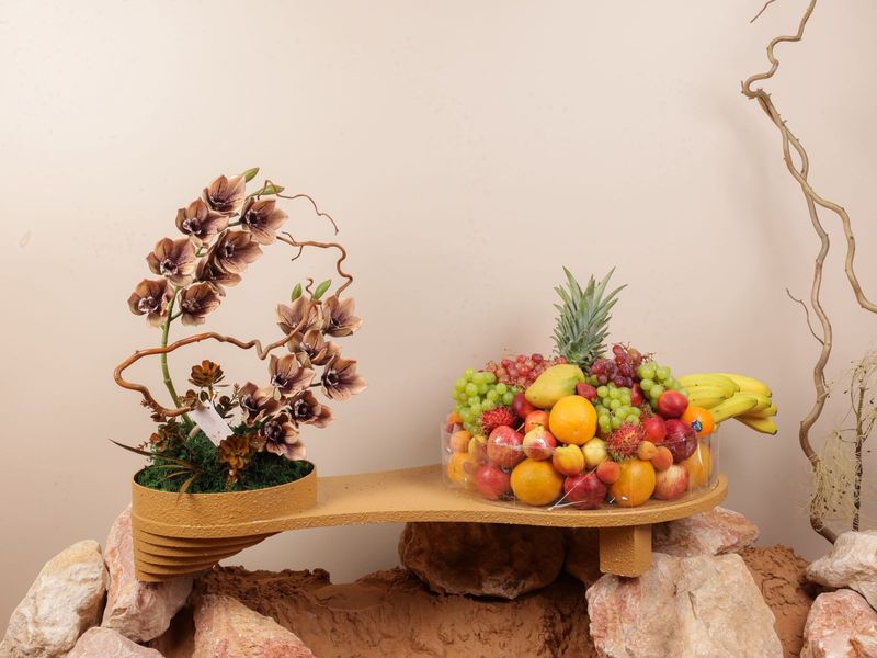 Large fruit stand