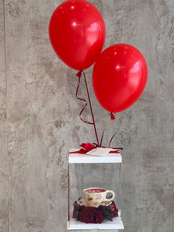 cup red cake