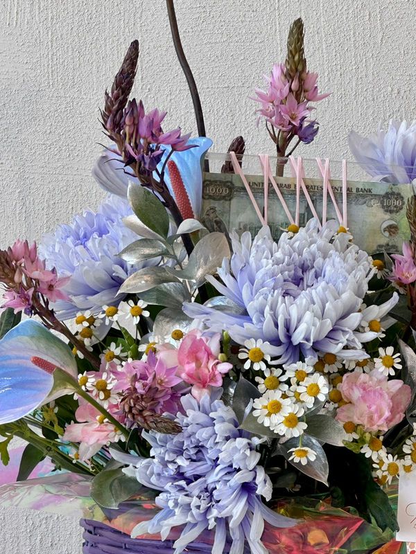 Lilac Basket