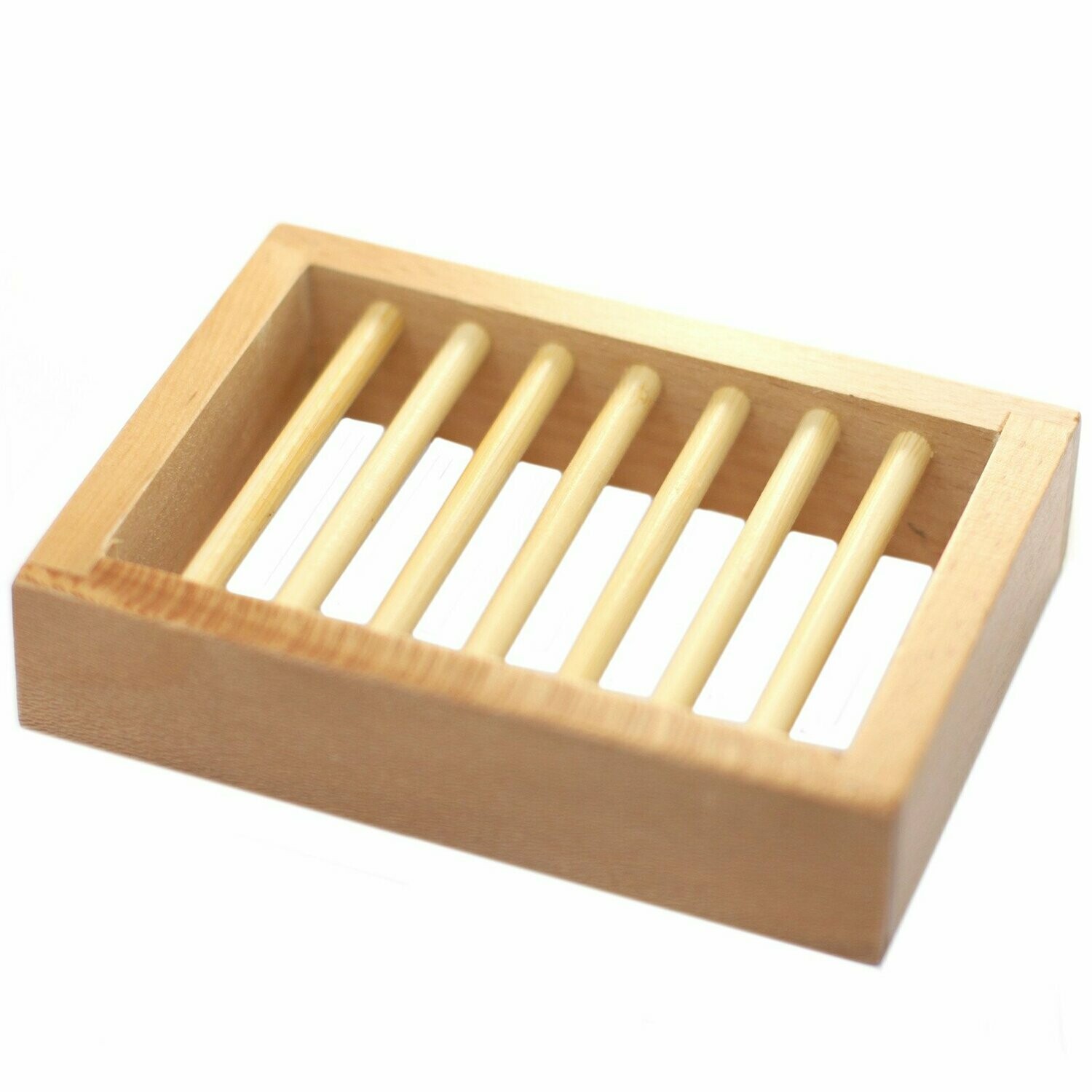 Wooden Square Soap Stand