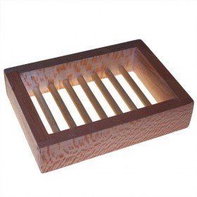 Wooden Square Soap Stand