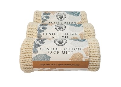 Gentle Cotton Face Mitt