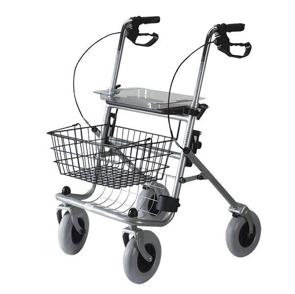 Deambulatore tipo Rollator in acciaio