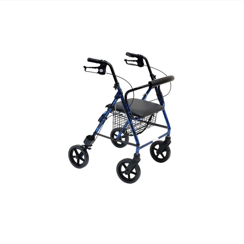 Deambulatore tipo Rollator in alluminio