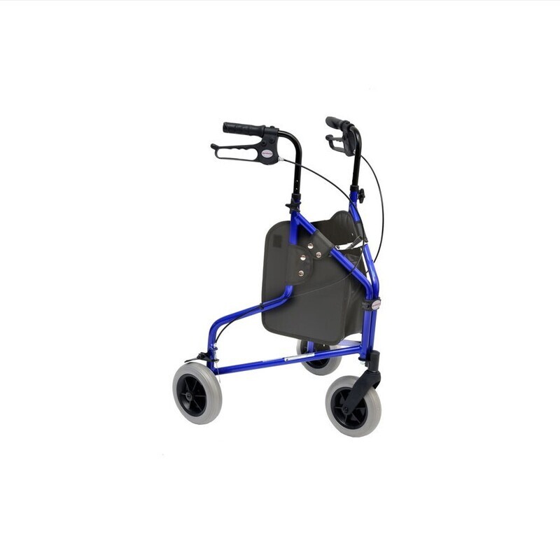 Deambulatore tipo Rollator 3 ruote