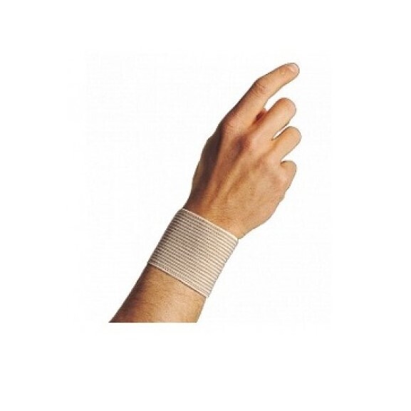 Polsino righe beige