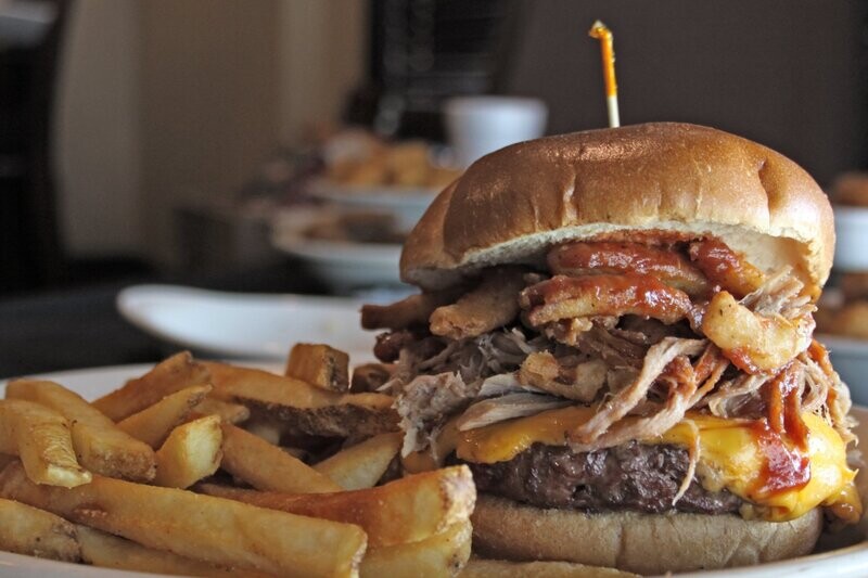 Hickory Burger Sandwich