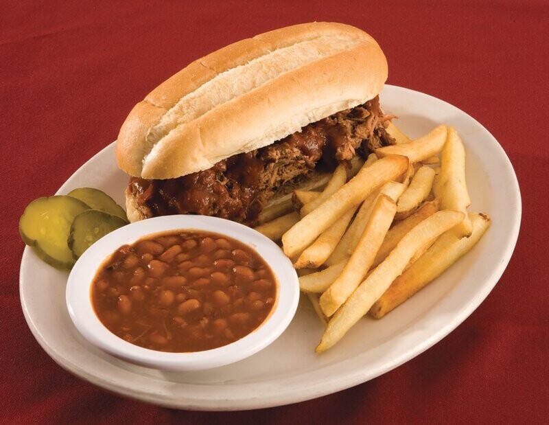 Super Crispy Sandwich Smokehouse BBQ Gladstone