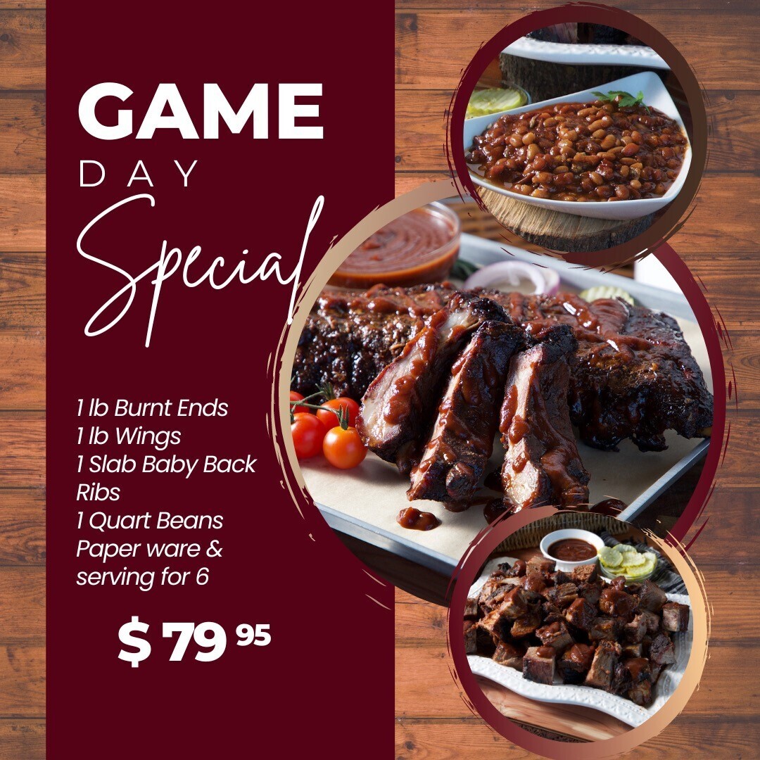 Chiefs Gameday Special Smokehouse BBQ Gladstone