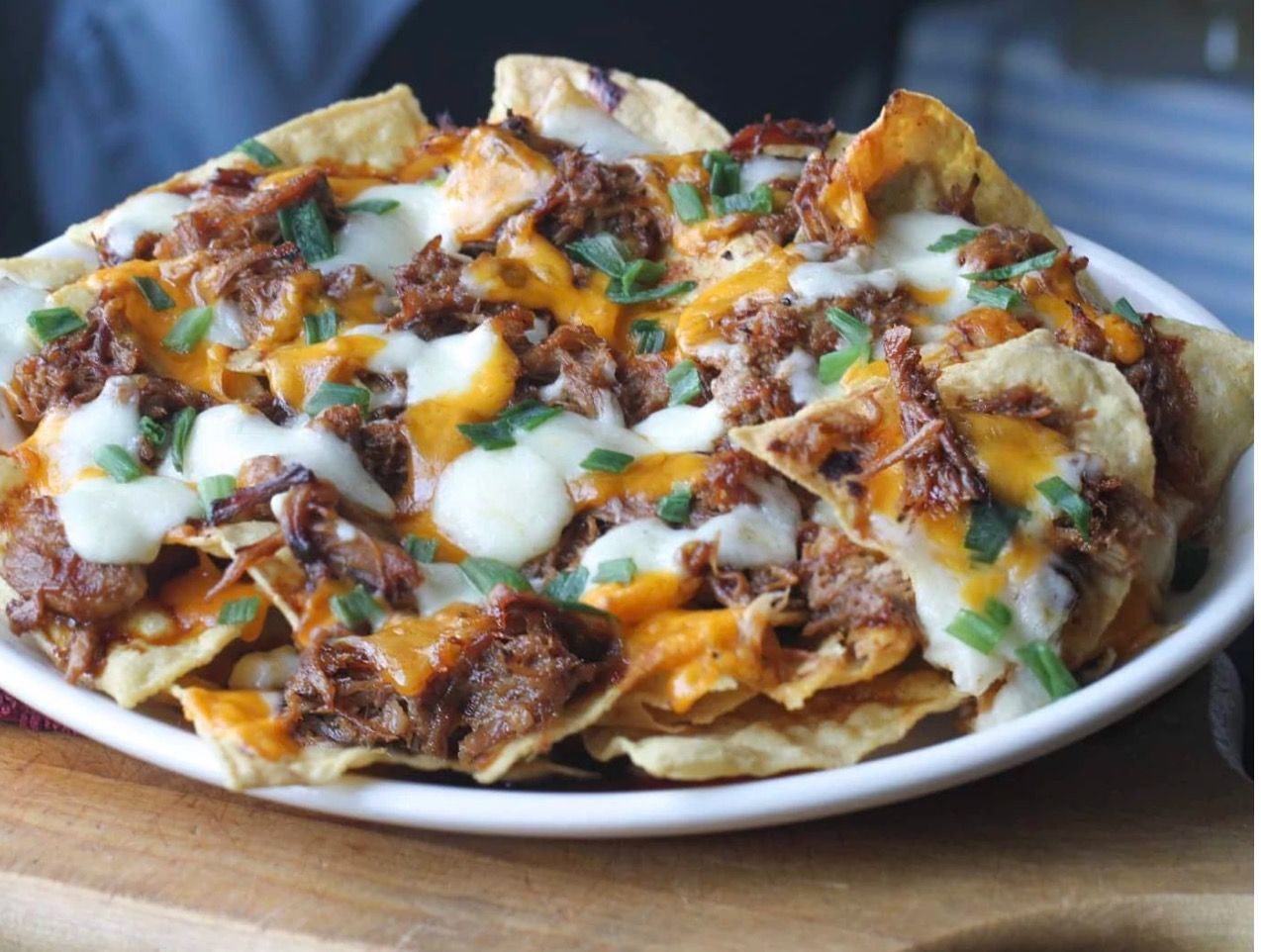 Nachos with Pulled Pork