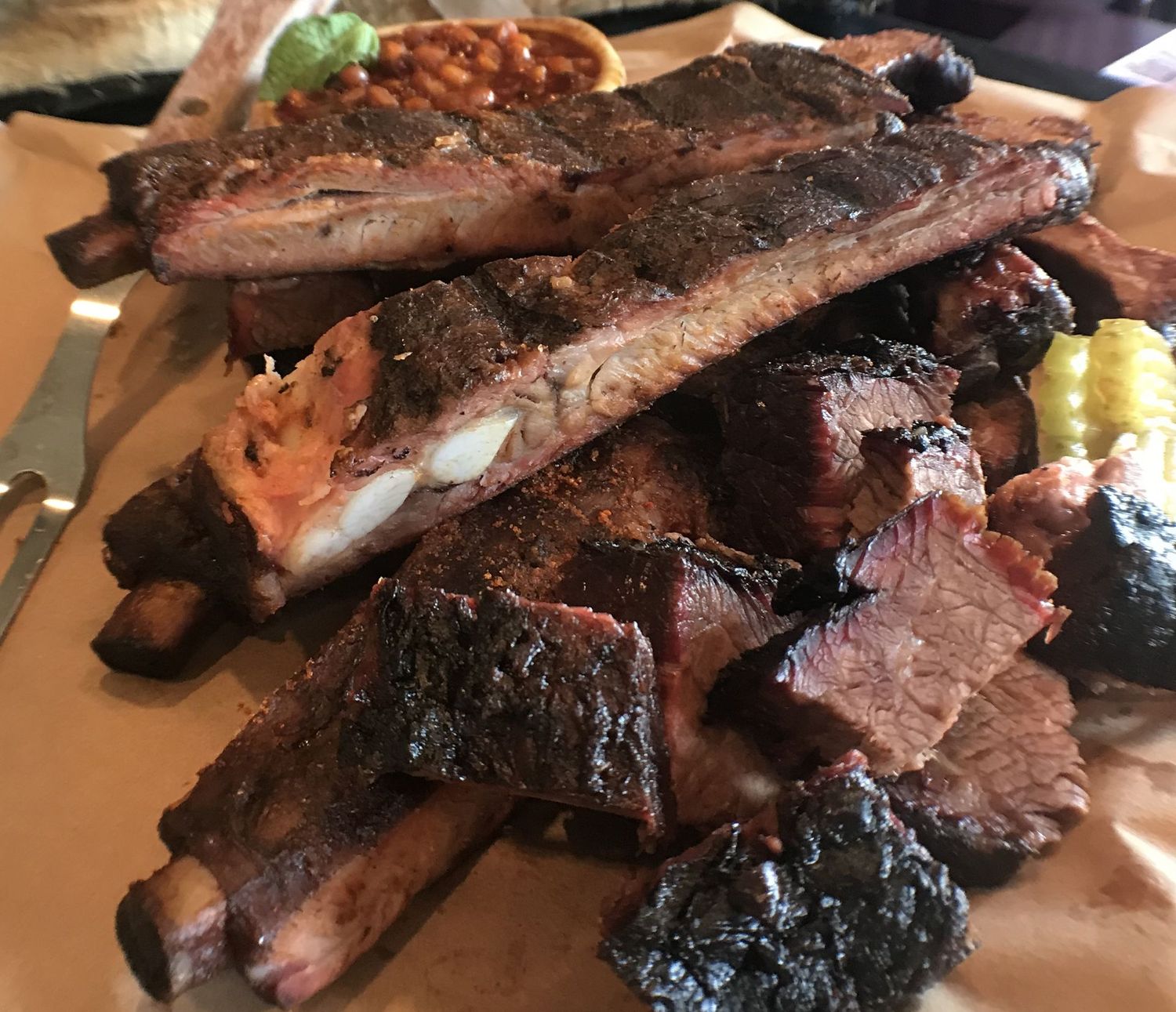 Pork Spare Ribs Combo Platter
