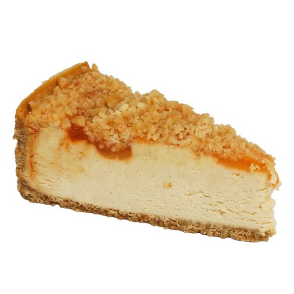 Hot Honey Peach Cheesecake