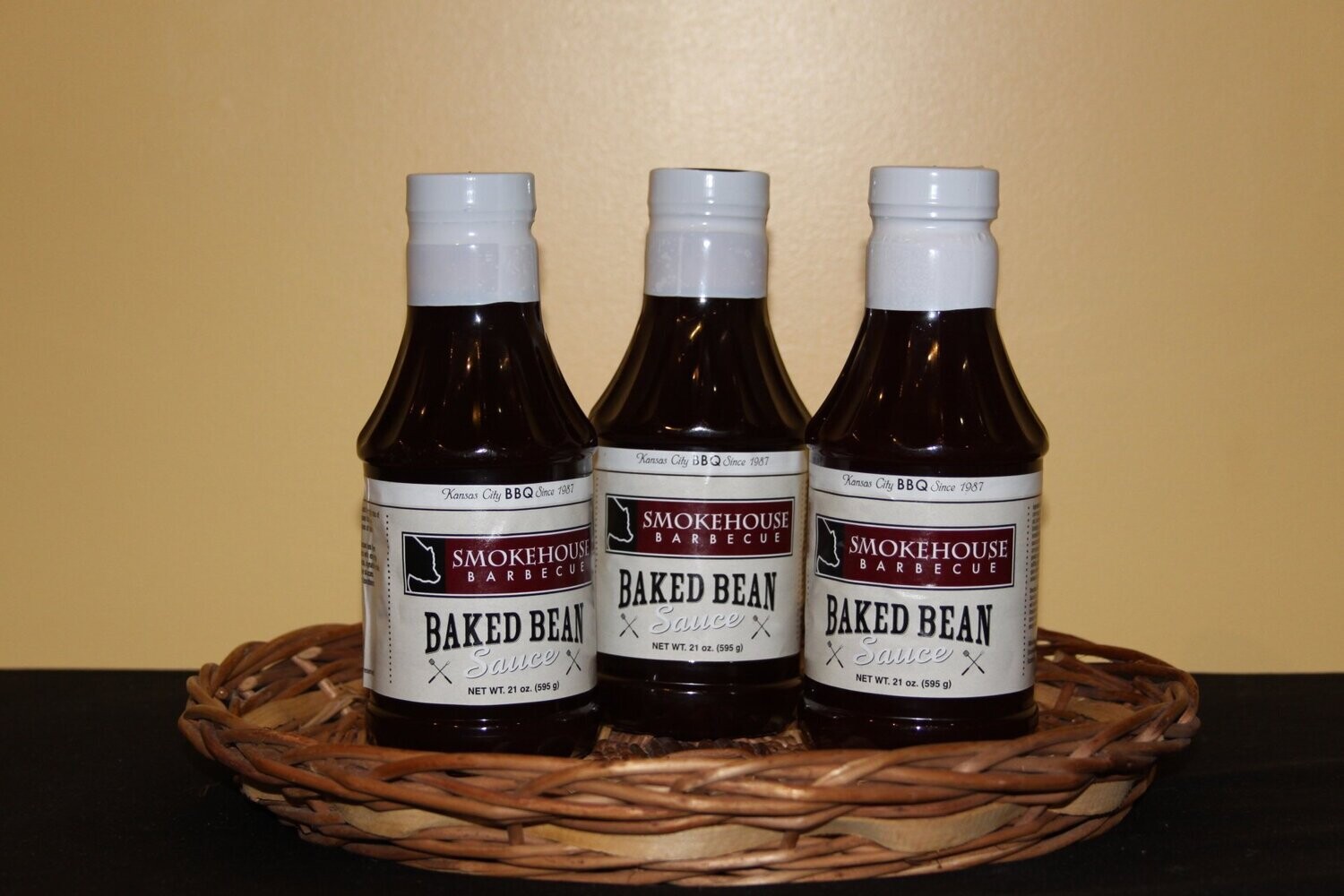 3-Piece Variety Pack: Bean Base & BBQ Sauce (18 oz each)