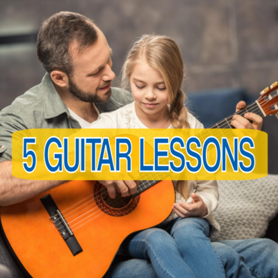 🎸5 LIVE INTERACTIVE GUITAR LESSONS (Online or In-Person)🎸