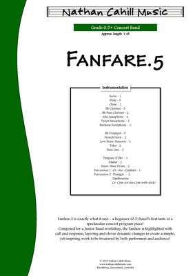 Fanfare.5 - Level 0.5 Concert Band