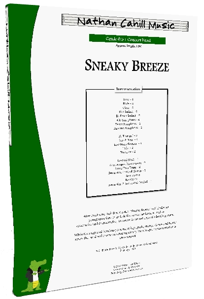 Sneaky Breeze - Level 0.5+ Concert Band