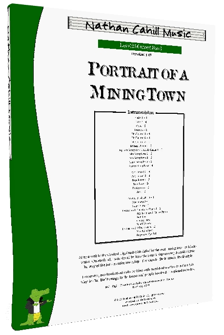 Portrait of a Mining Town - Level 2.5 Concert Band