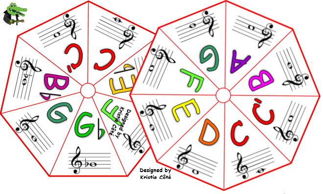 C Major and C Blues Scale Spinners