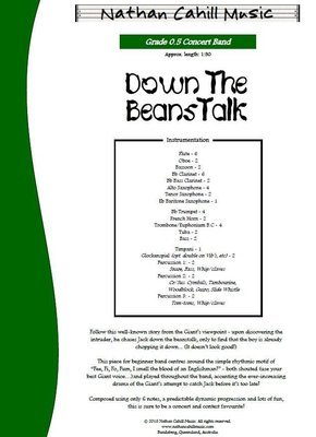 Down the Beanstalk! - Level 0.5 Concert Band