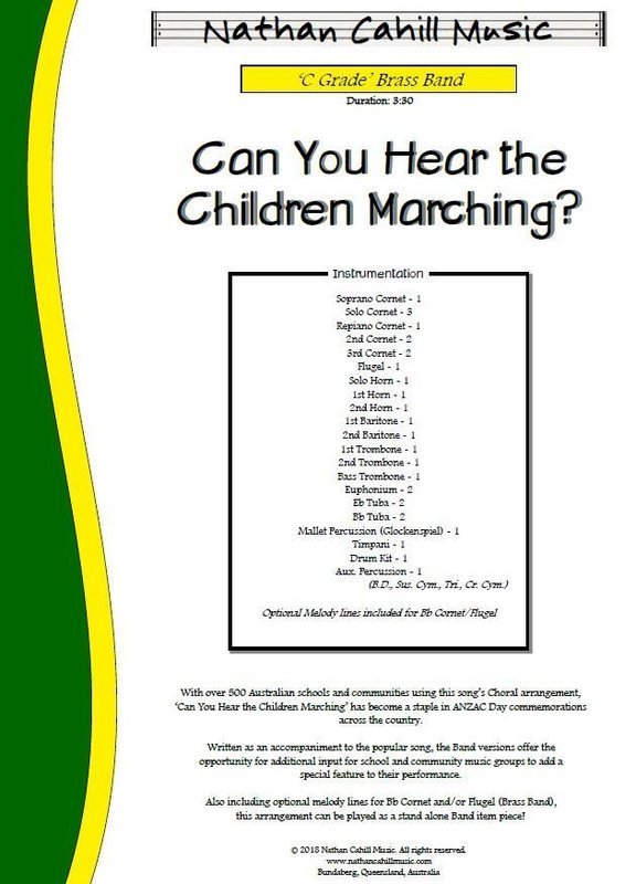 Can You Hear the Children Marching - ANZAC Day Brass Band